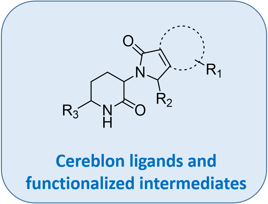 Cereblon ligands and functionalized intermediates