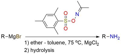 Acetoxime O-(2,4,6-trimethylphenylsulfonate)