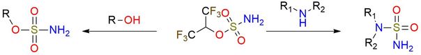 Hexafluoroisopropyl sulfamate