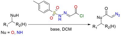 2-(2-Tosylhydrazono)acetyl chloride