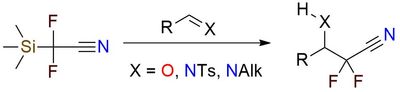 Difluoro(trimethylsilyl)acetonitrile