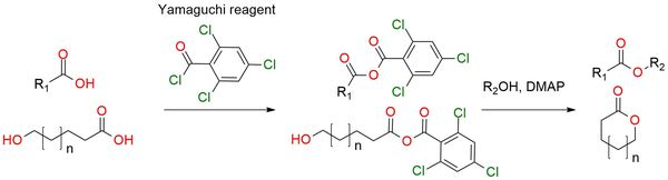 Yamaguchi reagent, schema