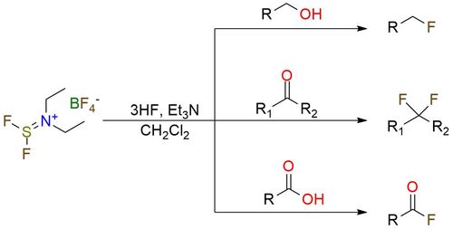 Diethylaminodifluorosulfinium Tetrafluoroborate