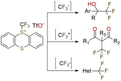 S-(Trifluoromethyl)thianthrenium triflate