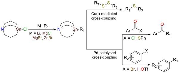 5-Chloro-1-aza-5-stannabicyclo[3.3.3]undecane