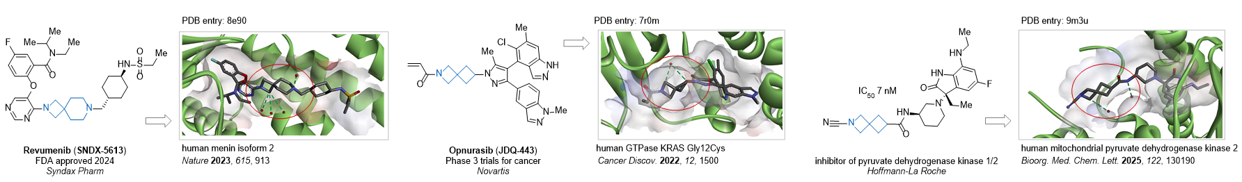 Crystal Structures: Magic Methyl for Spirocyclic Scaffolds