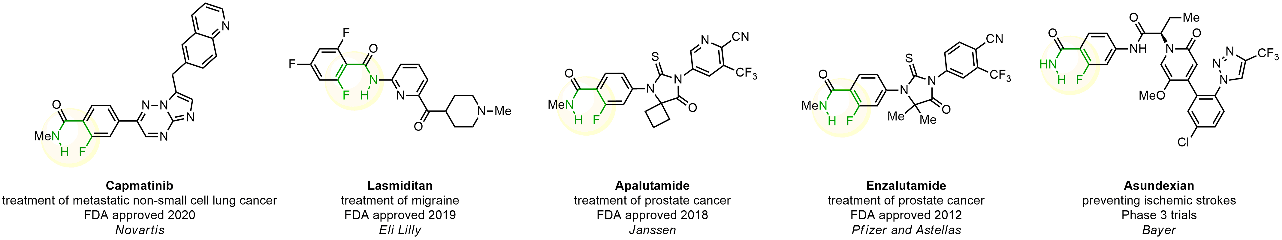 ortho-Fluorine for Enhances Permeability