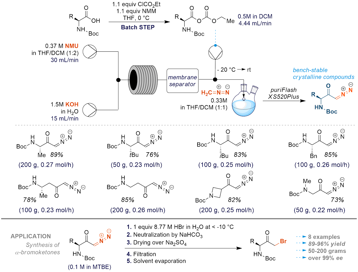 Shelf-stable amino acids derived diazoketones. Graphical abstract