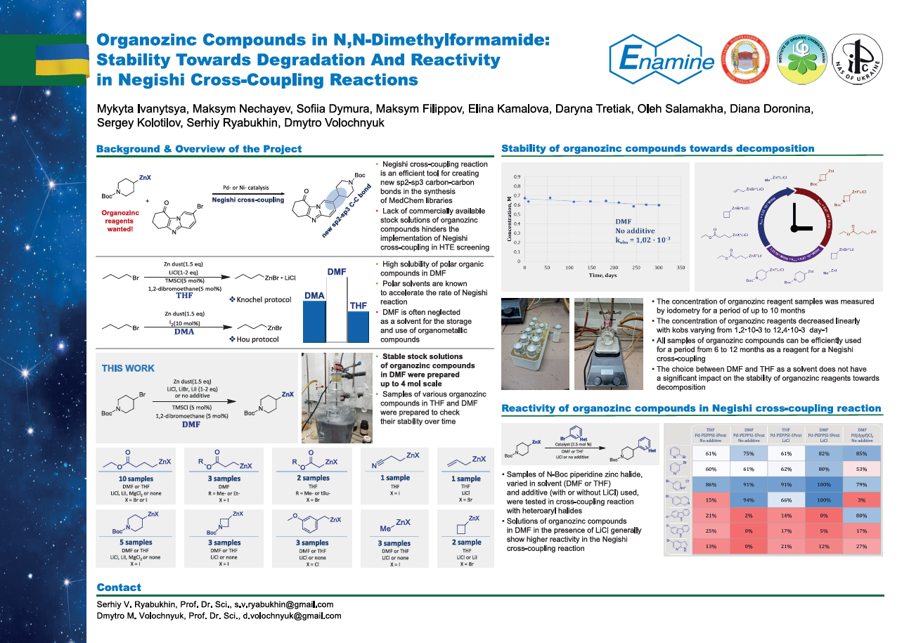 Organozinc Compounds in N,N-Dimethylformamide: Stability Towards Degradation And Reactivity in Negishi Cross-Coupling Reactions