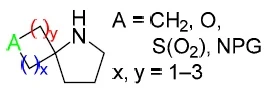 Synthesis of α-spirocyclic pyrrolidines
