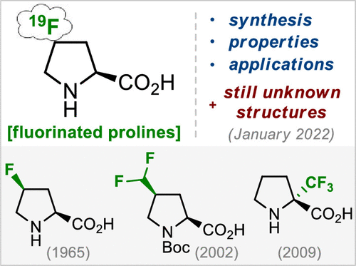 Fluorine-Containing Prolines: Synthetic Strategies, Applications, and Opportunities