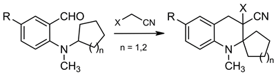 A novel tert-amino effect based approach to 1,2,3,4-tetrahydroquinoline-2-spirocycloalkanes