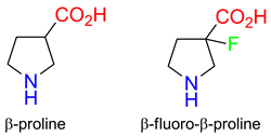 Synthesis of β-fluoro-β-proline