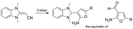 Synthesis of Masked 2-Amino-3-furancarboxaldehydes