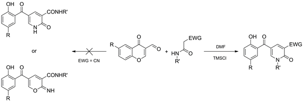 3-Formylchromones in Guareschi Synthesis of 5-(2-hydroxybenzoyl)-2-pyridones